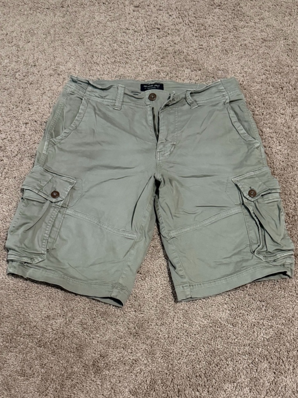 American Eagle Outfitters Sage Green Cargo Shorts